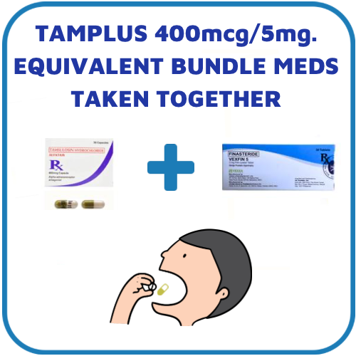 TAMPLUS Finasteride+Tamsulosin 5mg/400mcg. Tablet CombiMed Hack