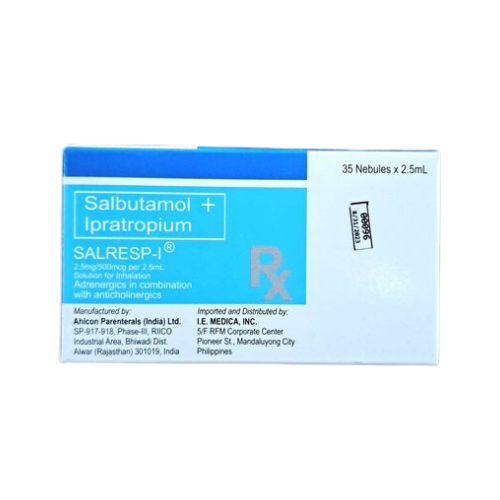 Salbutamol+Ipratropium 500mcg Nebule x 1