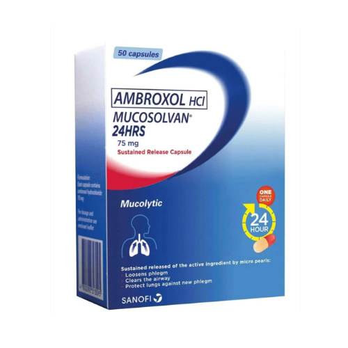 Mucosolvan (Ambroxol) 75mg Capsule x 1
