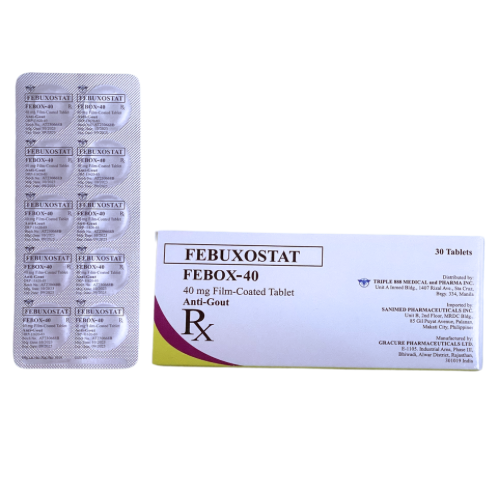 ATENURIX Febuxostat 40mg Tablet x 1