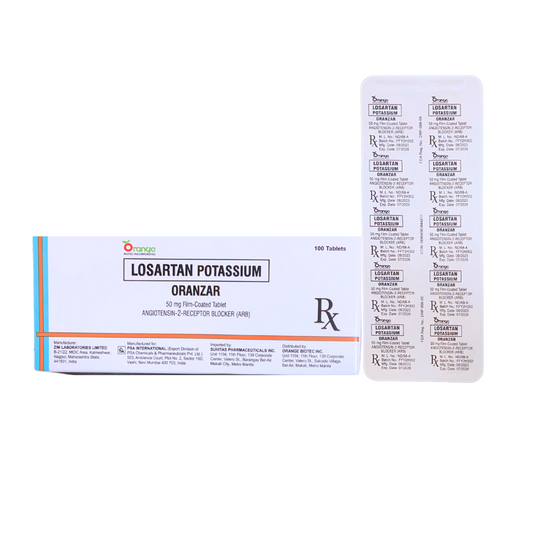 Losartan 50mg Tablet x 1