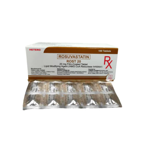 Rosuvastatin 20mg Tablet x 1