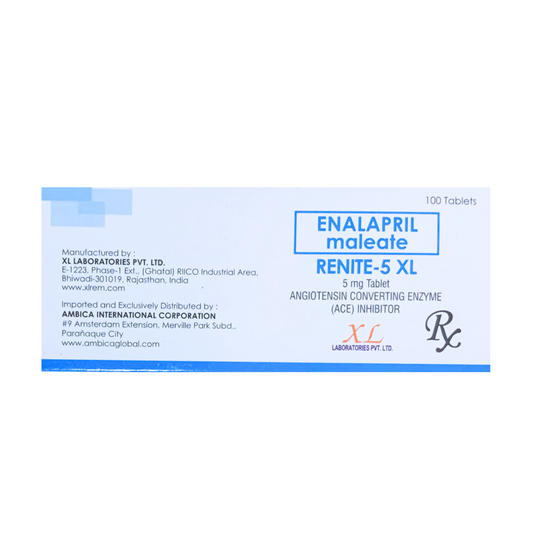 Enalapril 5mg Tablet x 1