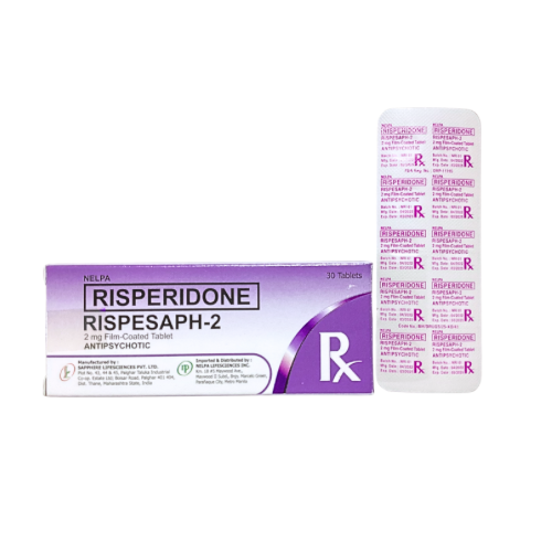 Risperidone 2mg Tablet x 1