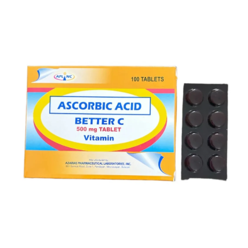 Ascorbic Acid 500mg (Vitamin C) Tablet x1 – XalMeds