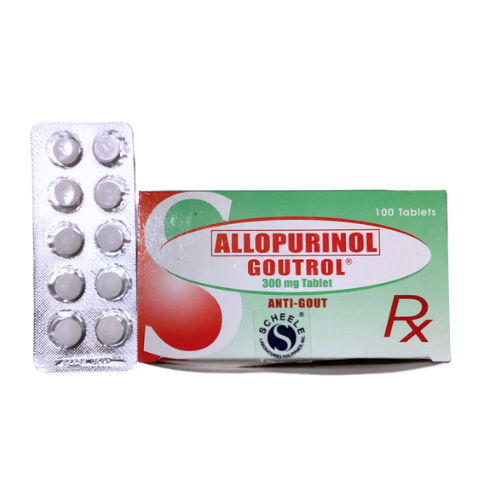 Allopurinol 300mg Tablet x 1s