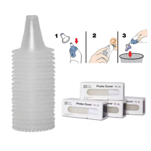 Ear Thermometer Probe Plastic Cover Box of 20’s