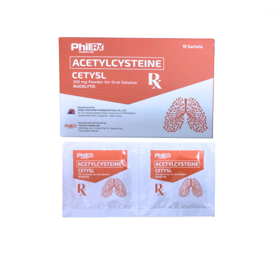 Acetylcysteine 200mg Sachet (6g) x 1