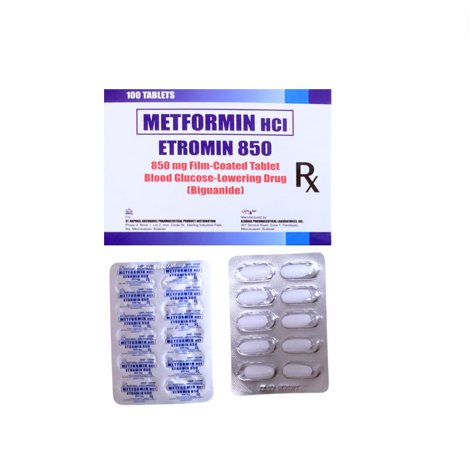 Metformin Hydrochloride 850 mg Tablet
