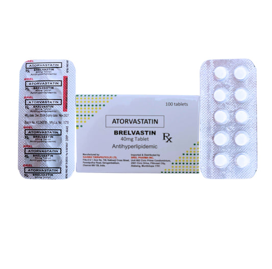 Atorvastatin 40mg Tablet x 1s
