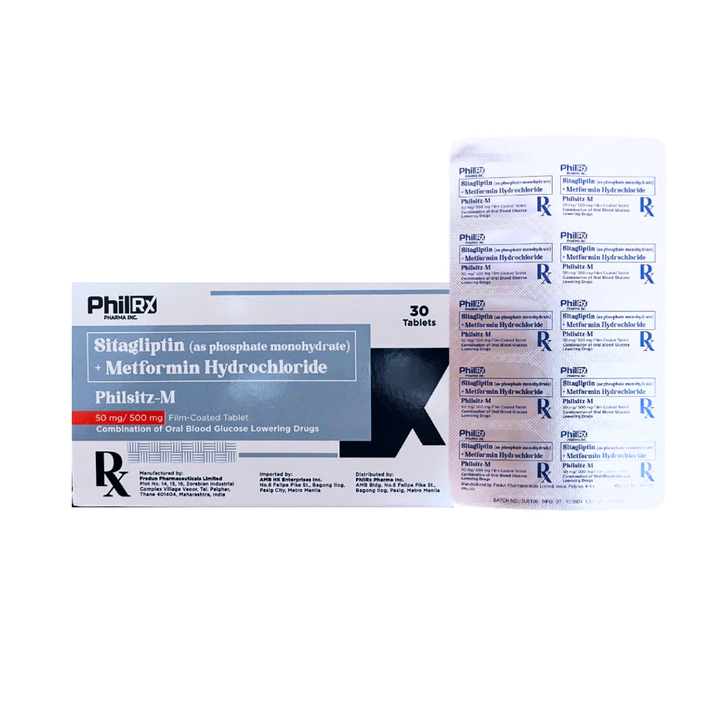 JANUMET Sitagliptin + Metformin 50mg/500mg. Tablet x 1s – XalMeds