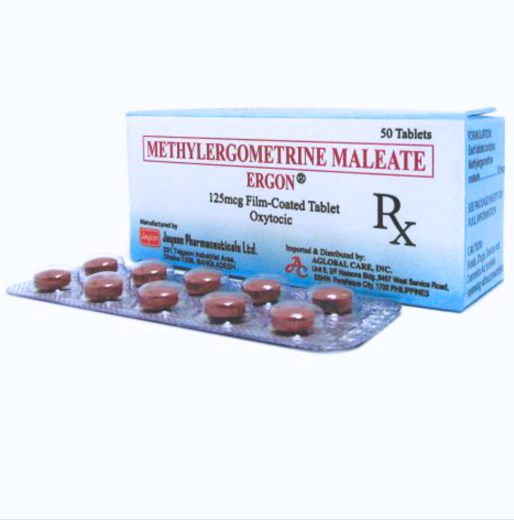 Methylergometrine 125mcg Tablet x 1