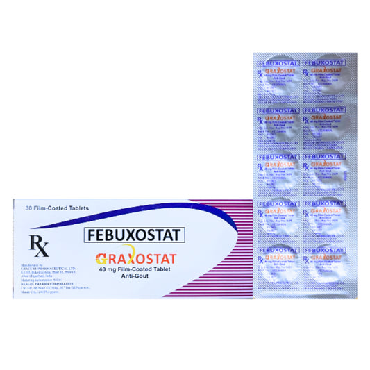 UNINORM  Febuxostat 40mg Tablet x 1