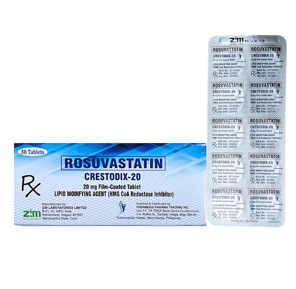 RITEMED  Rosuvastatin 20mg Tablet x 1