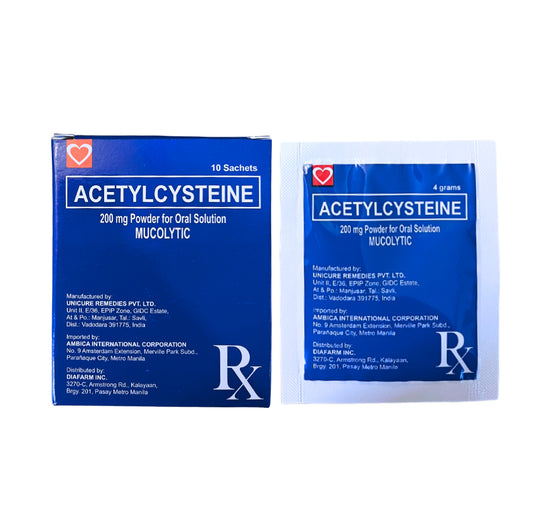Acetylcysteine 200mg Sachet (6g) x 1