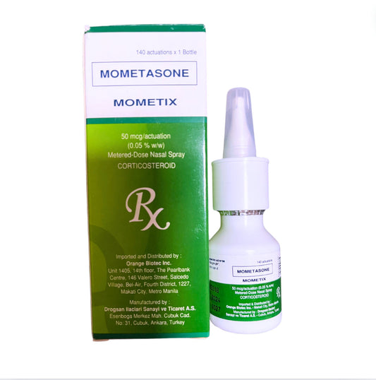NASONEX Mometasone 50mcg (0.5%) 140 doses Nasal Aqueous Solution x 1