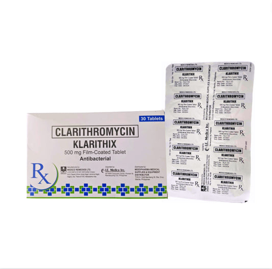 Clarithromycin 500mg Tablet x 1
