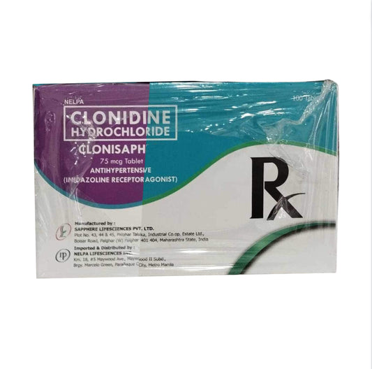 Clonidine 75mcg Tablet x 1