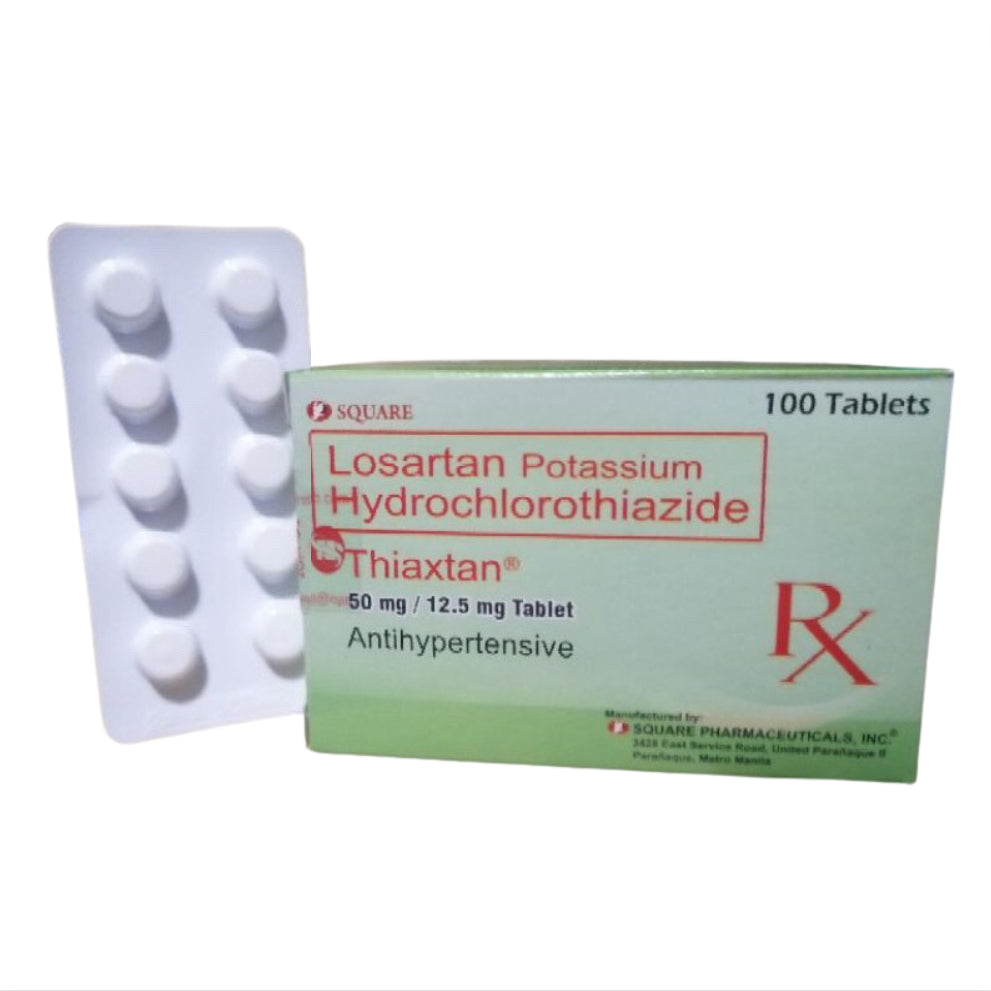 Combizar (Losartan + Hydrochlorothiazide) 50mg/12.5mg Tablet x 1