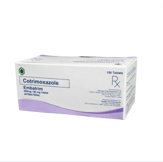 Cotrimoxazole 400mg/80mg Tablet x 1