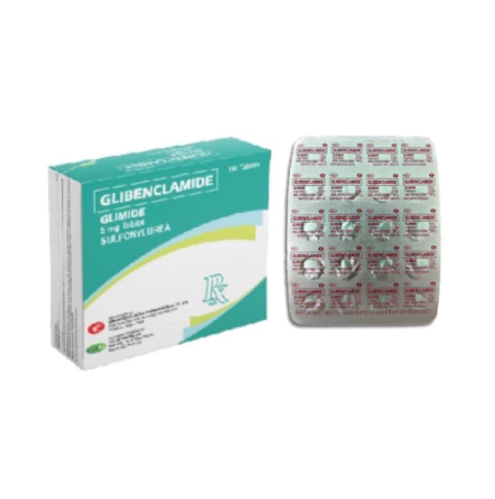 Glibenclamide 5mg Tablet x 30s Monthly Dose