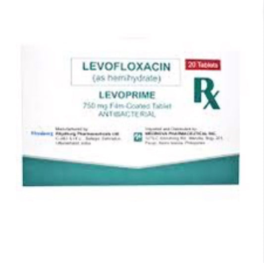 Levofloxacin 750mg Tablet  x 1