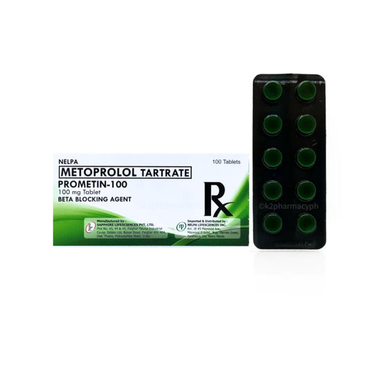 Metoprolol 100mg Tablet x 30 Monthly Maintenance Dose