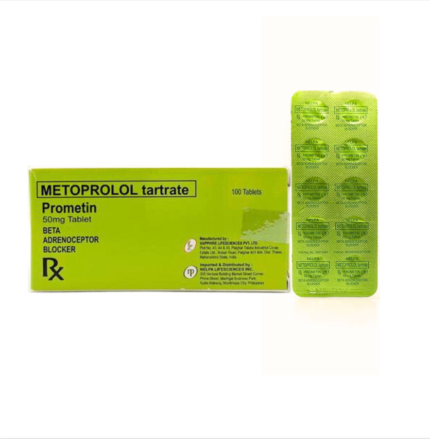 Metoprolol 50mg Tablet x 1 – XalMeds