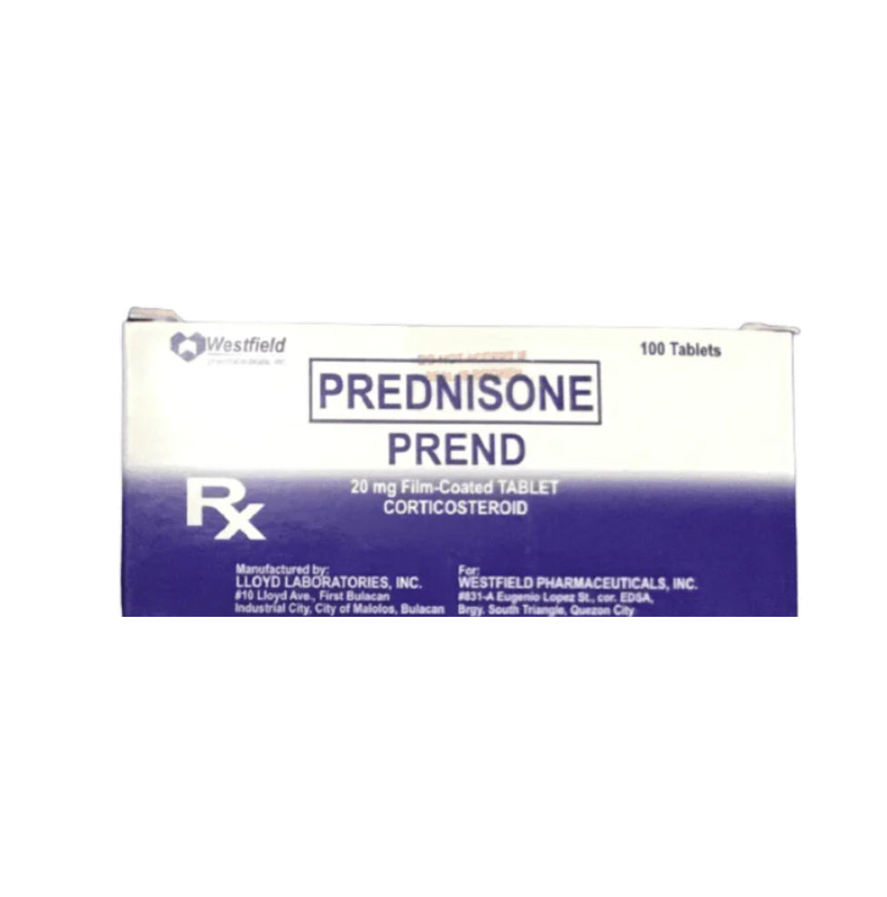 Prednisone 20mg Tablet  x 1