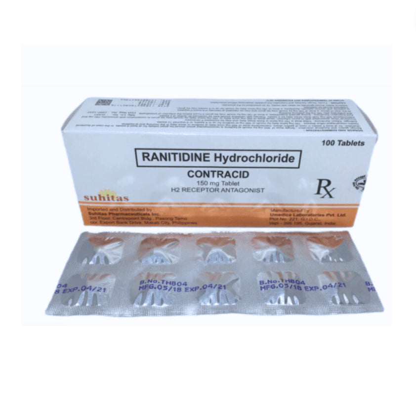 Ranitidine 150mg Tablet x 1 XalMeds