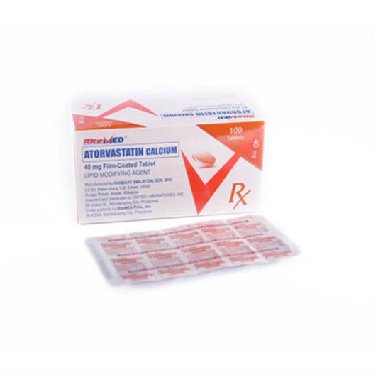 RITEMED (Atorvastatin) 40mg.Tablet x 1