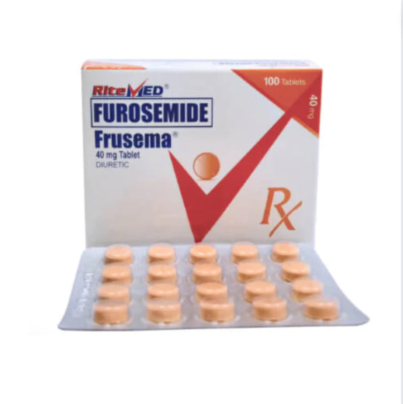 RITEMED FRUSEMA Furosemide 40mg Tablet x 1