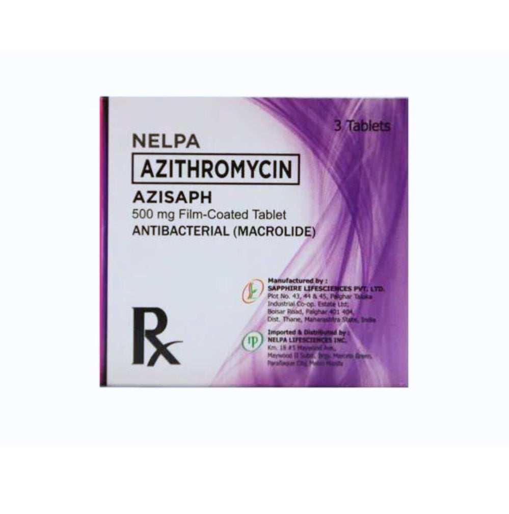 ZITHROMAX ( Azithromycin ) 500mg Tablet x 1