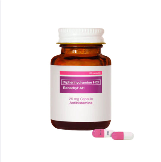 BENDARYL  Diphenhydramine 25mg Capsule x 1