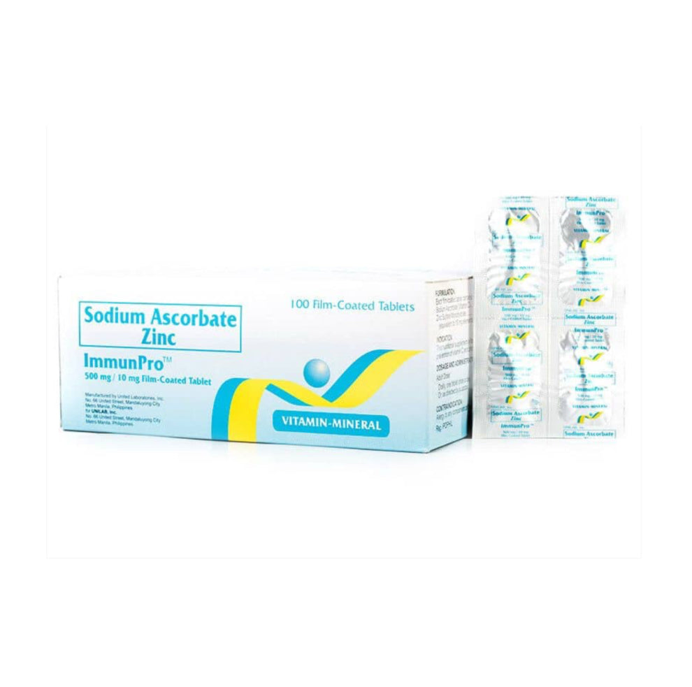 ImmunPro (Sodium Ascorbate Vitamin C+Zinc) Capsule x 1