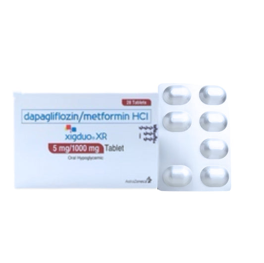 XIGDUO XR Dapagliflozin + Metformin 5mg/1000mg Tablet x 1s