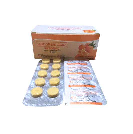 Ascorbic Acid 100mg. (Vitamin C) Chewable Tablet x1 (For Kids)