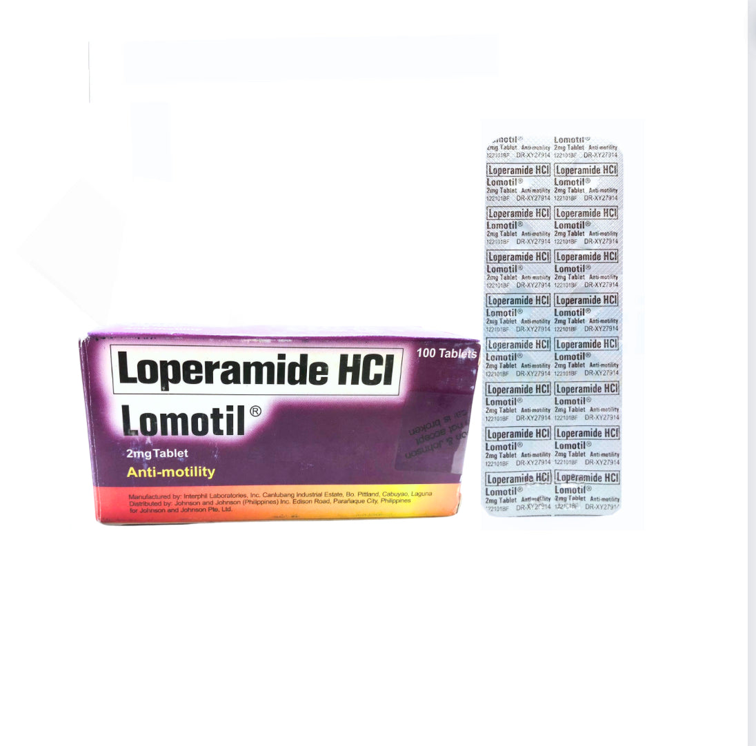 LOMOTIL Loperamide 2mg Capsule x 1 – XalMeds