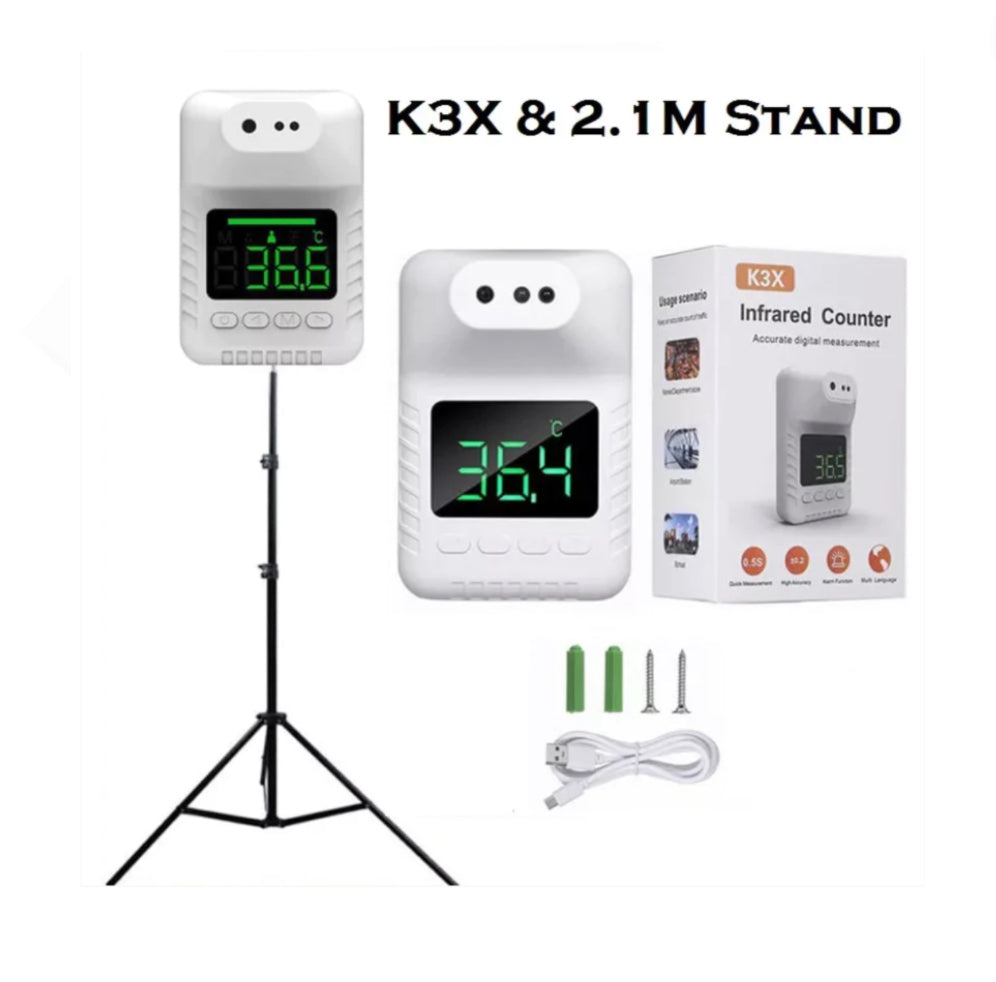 K3X Thermal Scanner With Stand Rechargeable Battery and Charger