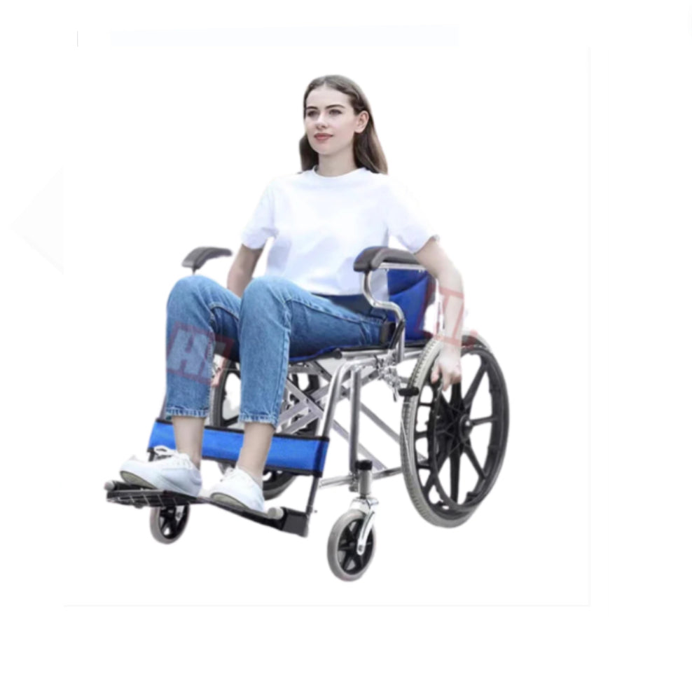 Wheelchair Foldable Self Wheeling Mags Type (Metro Cebu Delivery Only )