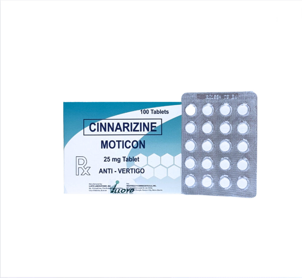 Cinnarizine 25mg Tablet x 1