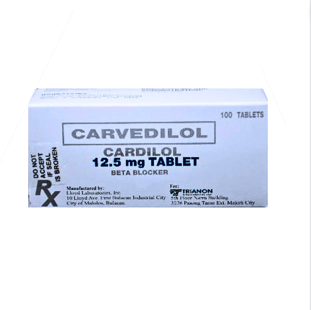 Carvedilol 12.25mg Tablet x 1