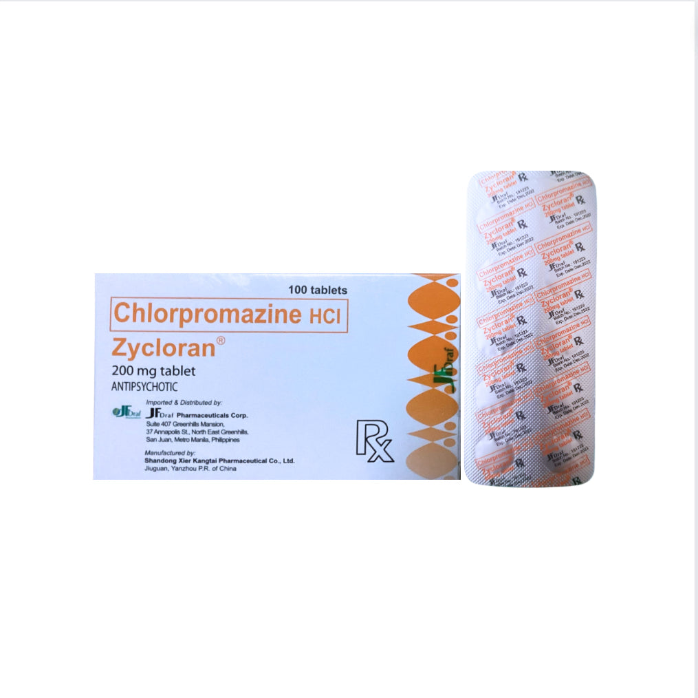 Chlorpromazine HCl 200mg. Tablet x 1