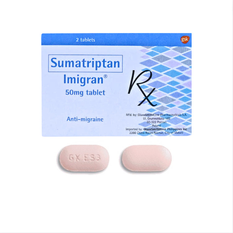 IMIGRAN Sumatriptan 50mg.Tablet x 1 – XalMeds
