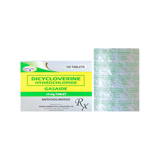 PLASIL Dicycloverine 10mg Tablet x 1