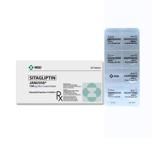 JANUVIA Sitagliptin 100mg. Tablet x 1