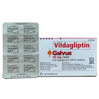 GALVUS (Vildagliptin) 50mg. Tablet x 1s