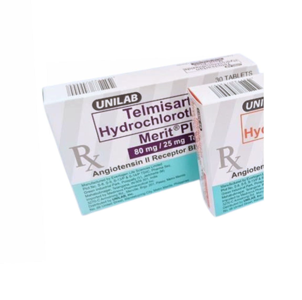 MERIT PLUS (Telmisartan + Hydrochlorothiazide) 80mg./25mg. Tablet x 1 ...