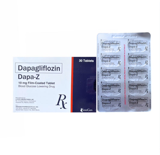 Dafagliflozin 10mg. Tablet x 1s