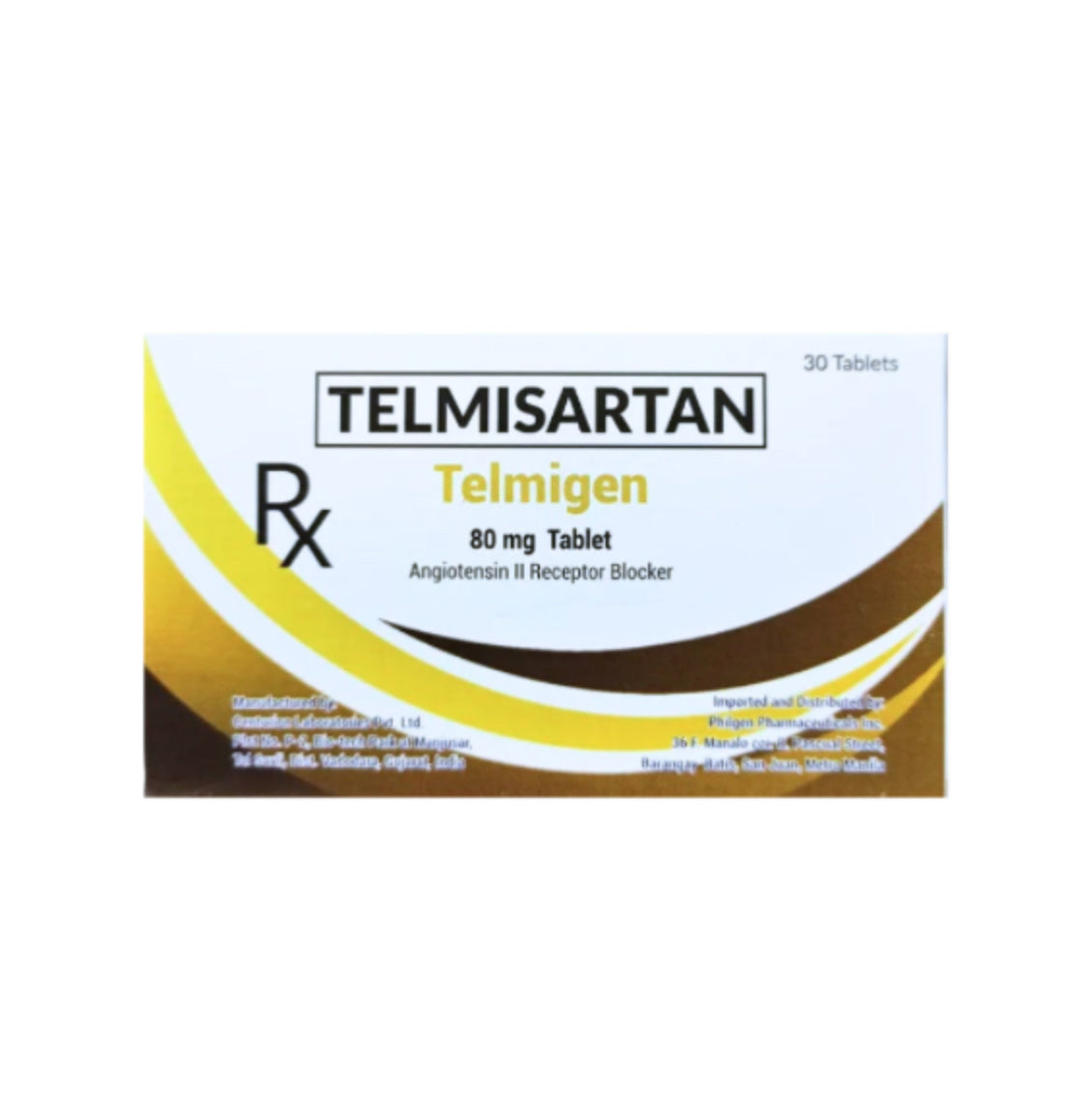 TELDRA (Telmisartan) 80mg Tablet x 1